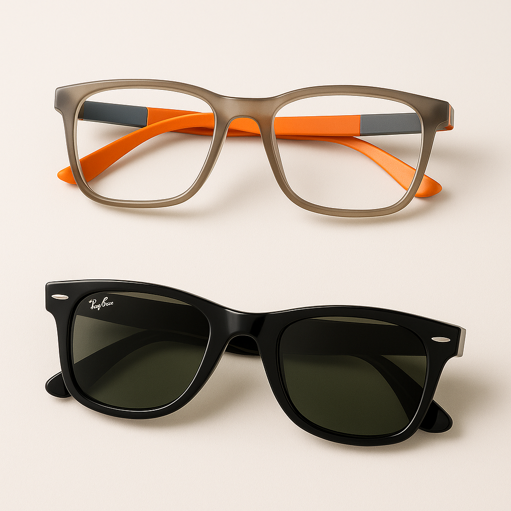 Multifocal Glasses Orbis Vision Orange + Wayfarer Model- Last promotional units