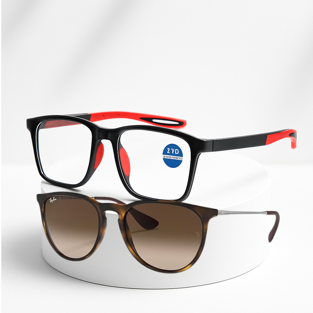 Multifocal Glasses Orbis Vision Red + Erika Model- Last promotional units