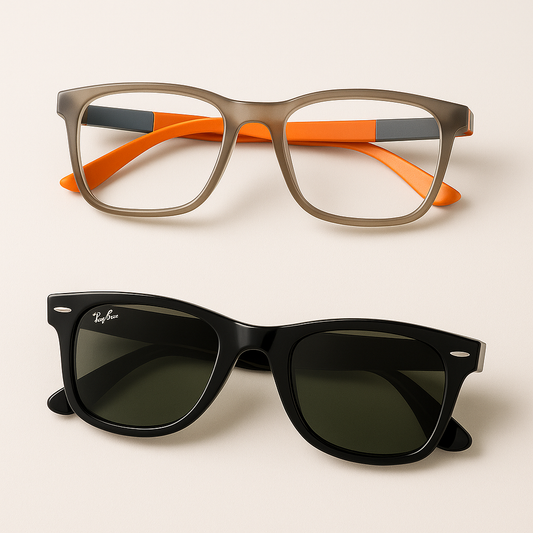 Multifocal Glasses Orbis Vision Orange + Wayfarer Model- Last promotional units