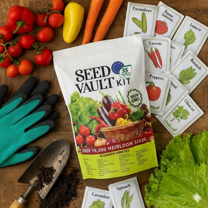 Versia Seed Vault Kit |35 Variety Pack